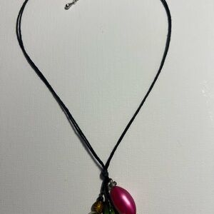 Teresa Goodall Elegant Multicolor Pendant Necklace